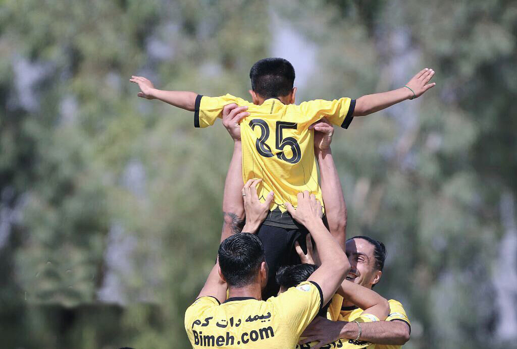 کودکان کار در تمرین پرسپولیس