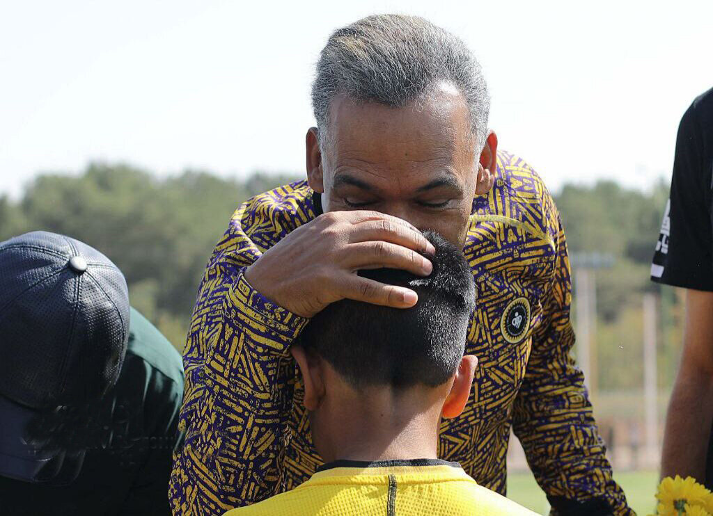 کودکان کار در تمرین پرسپولیس