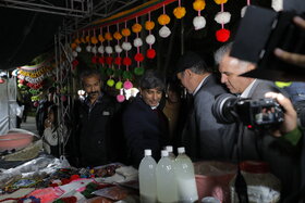 رویداد عرضه محصولات روستایی و خدمات فرهنگی در گذر چهارباغ