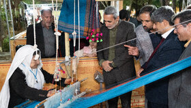 رویداد عرضه محصولات روستایی و خدمات فرهنگی در گذر چهارباغ