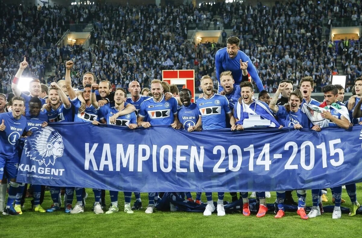 قهرمانی خنت در فصل ۲۰۱۵-۲۰۱۴ لیگ بلژیک
