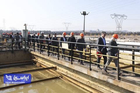 بازدید مدیران معدنی از خطوط تولید فولادمبارکه