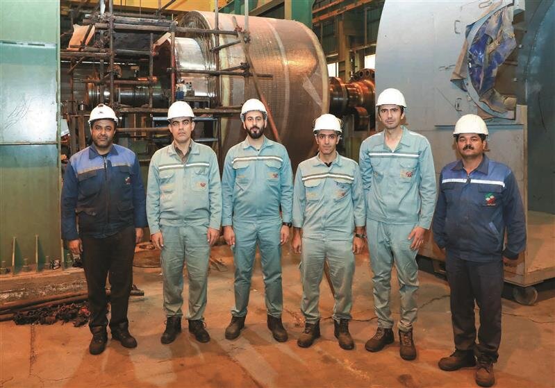 افتخار تازه تعمیرگاه مرکزی فولاد مبارکه