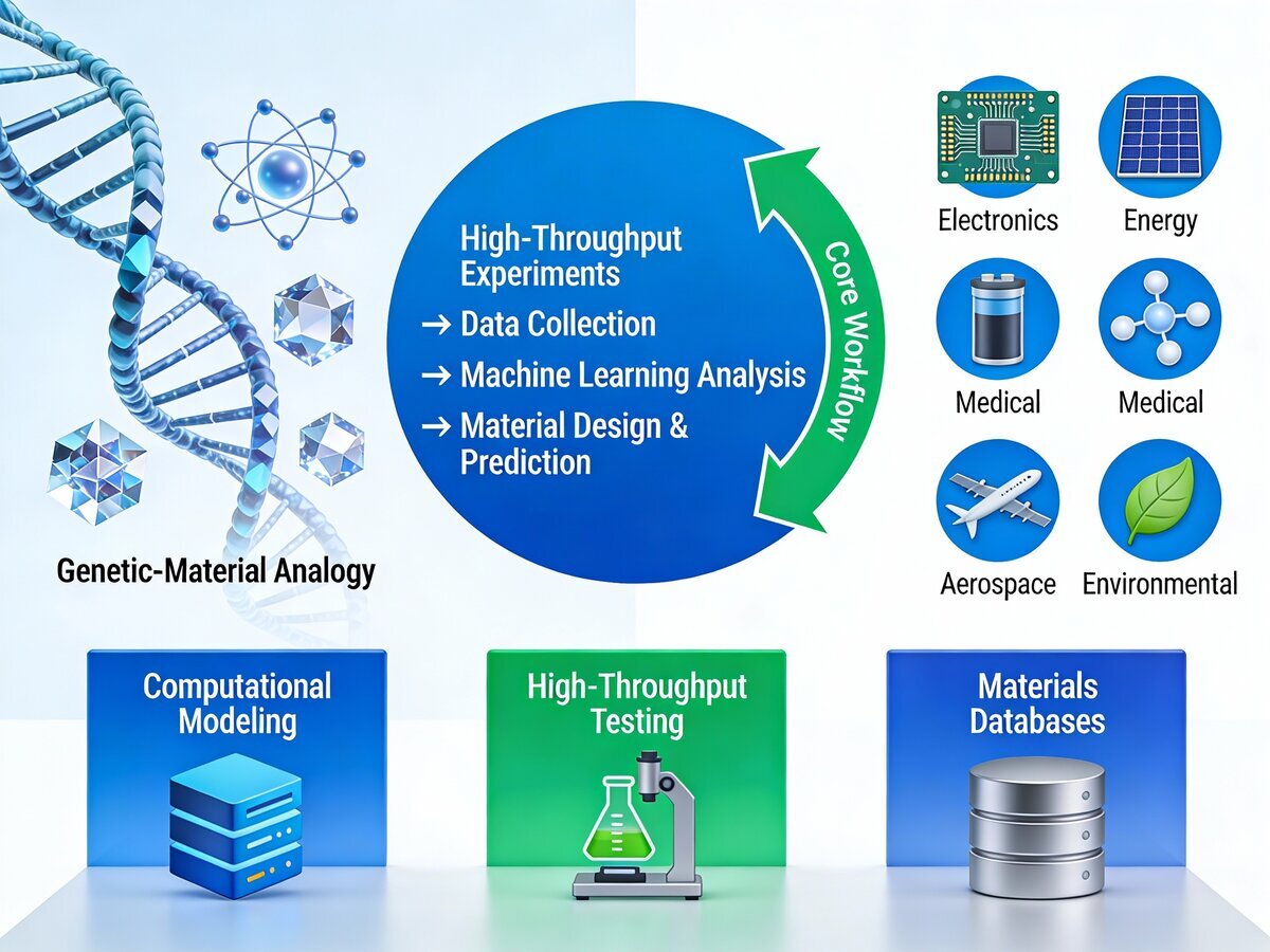 ژنوم مواد؛ انقلاب خاموش علم مواد