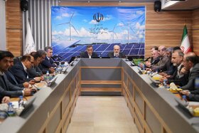 افتتاح نیروگاه خورشیدی یک مگاواتی