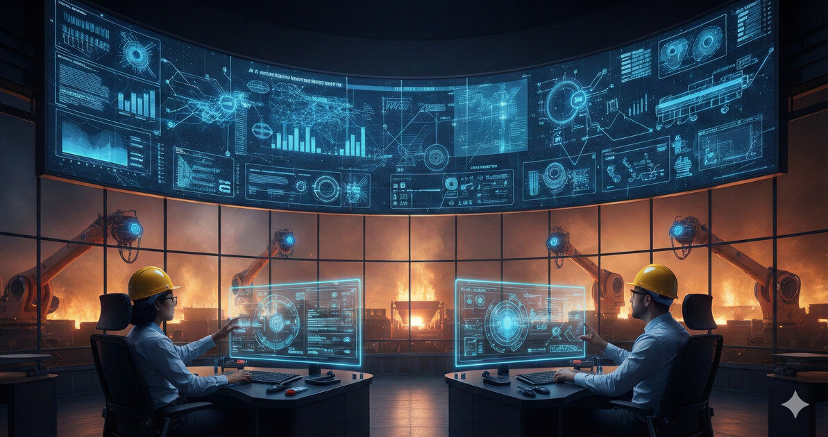 چگونه AI وارد خط فولاد شد