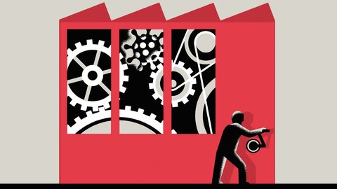 صنعت در عقب‌نشینی، خدمات در صعود