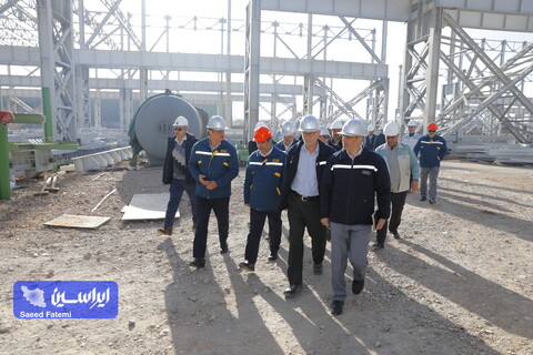 نورد گرم ۲ زیر ذره‌بین مدیرعامل فولاد مبارکه