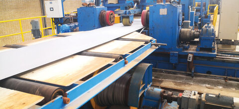 بهره‌برداری از تجهیز سایدتریمر در شرکت نورد فولاد زرین شهرکرد