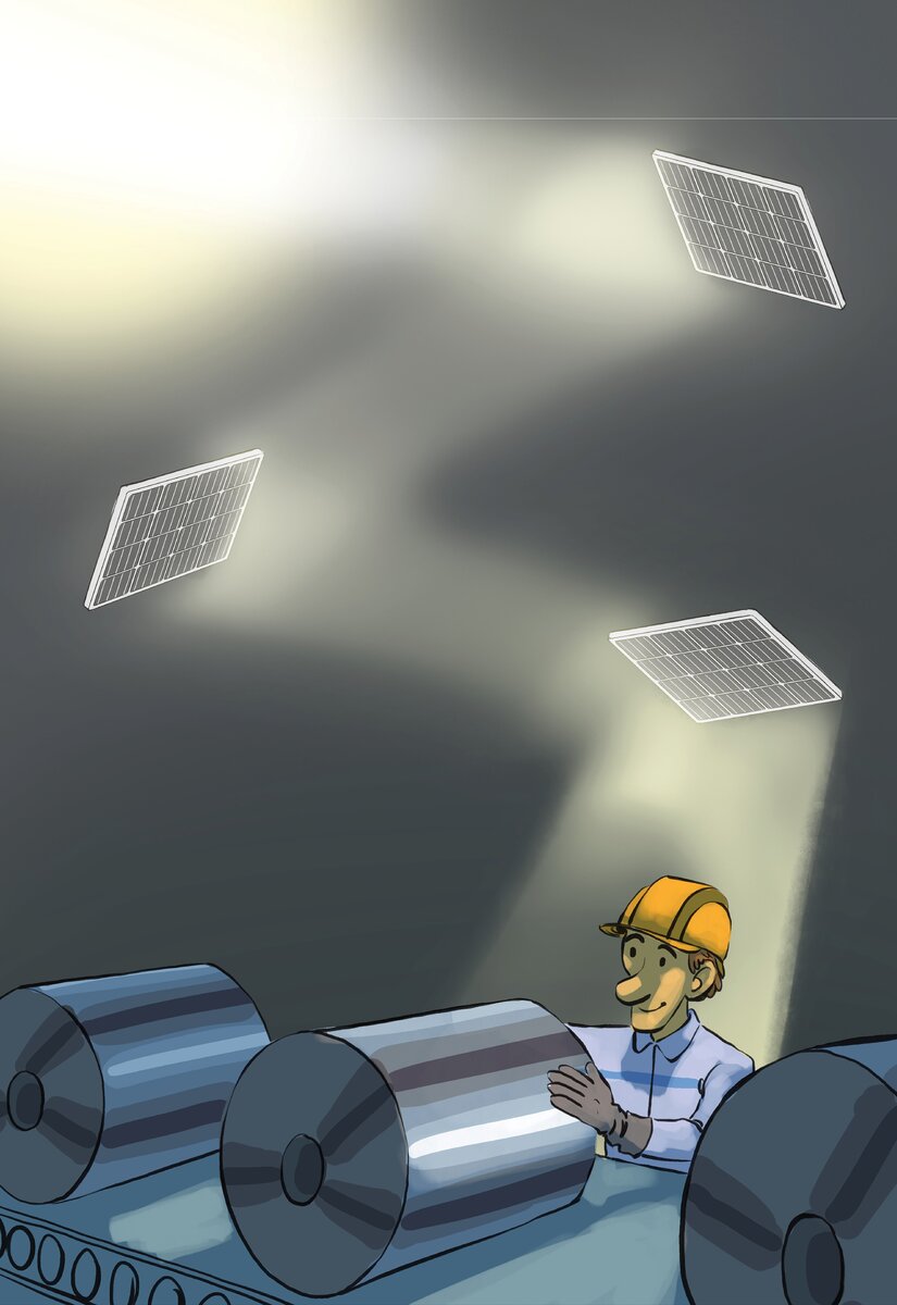 تولید پایدار؛ زیر تابش خورشید