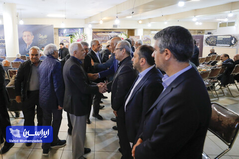 مراسم گرامیداشت مهندس محمدرضا حسینیان معاون اسبق بهره برداری فولاد مبارکه