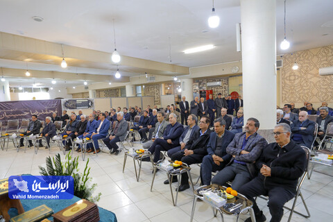 مراسم گرامیداشت مهندس محمدرضا حسینیان معاون اسبق بهره برداری فولاد مبارکه