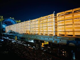 صادرات آزمایشی قیر به قلب اروپا