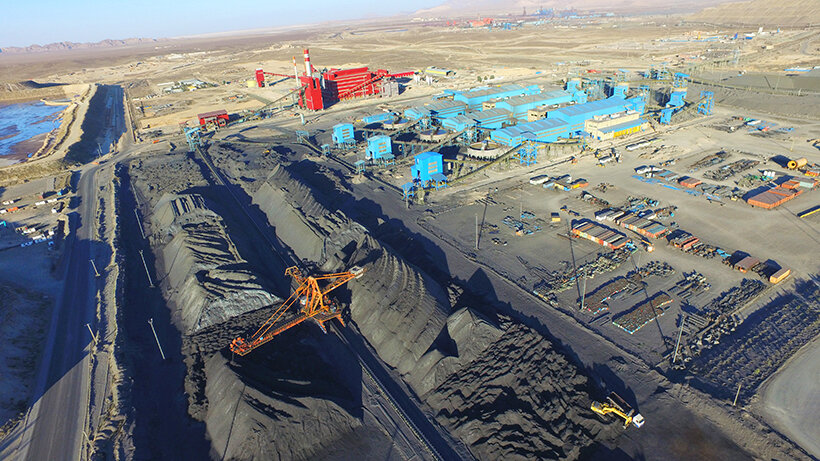 رکورد جدید گهرزمین در کنسانتره سنگ‌آهن