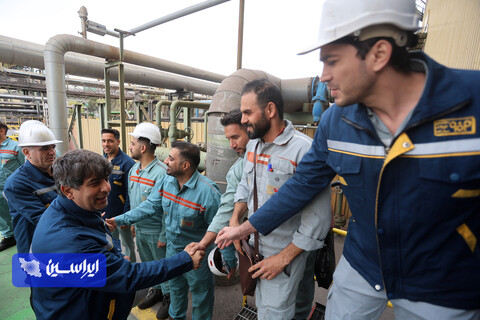 بازدید نوروزی مدیرعامل فولادمبارکه