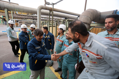 بازدید نوروزی مدیرعامل فولادمبارکه
