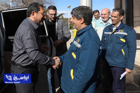 بازدید وزیر صنعت از فولادمبارکه