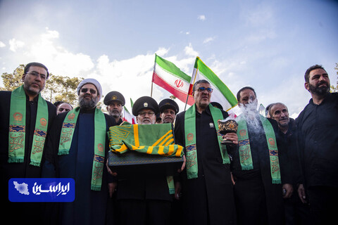 مراسم تشییع پیکر مطهر شهید والامقام «شهید عباس بهرامی»