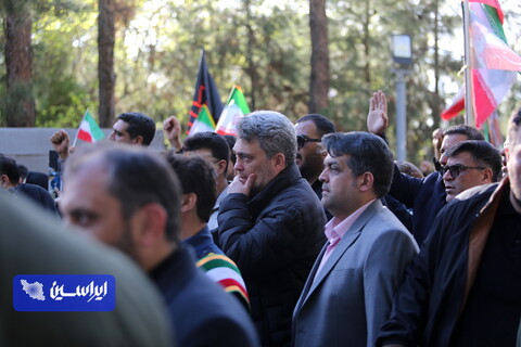 مراسم تشییع پیکر مطهر شهید والامقام «شهید عباس بهرامی»