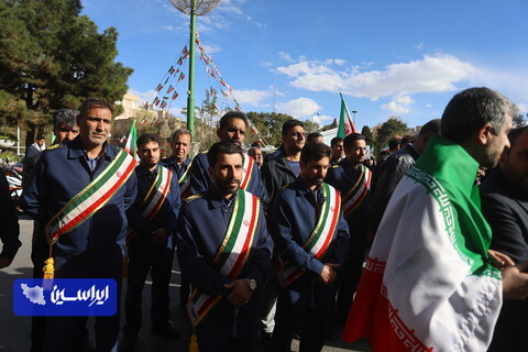 مراسم تشییع پیکر مطهر شهید والامقام «شهید عباس بهرامی»