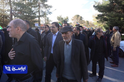 مراسم تشییع پیکر مطهر شهید والامقام «شهید عباس بهرامی»