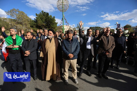 مراسم تشییع پیکر مطهر شهید والامقام «شهید عباس بهرامی»