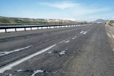 انسداد آزادراه زنجان - تبریز