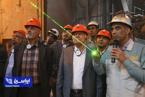 بازدید پیشکسوتان و مدیران سابق فولاد مبارکه