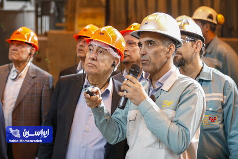 بازدید پیشکسوتان و مدیران سابق فولاد مبارکه