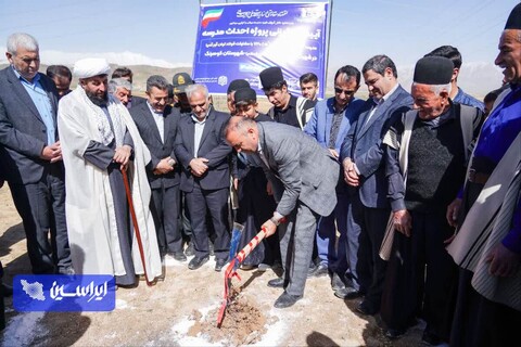 آغاز اجرای مدرسه ۶ کلاسه با همت توان آور آسیا
