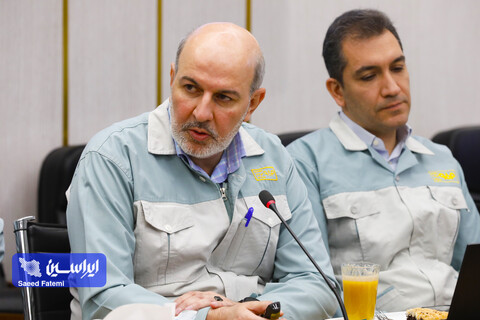 بازدید دکتر افشین معاون علمی رییس جمهور از فولاد مبارکه