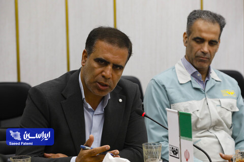بازدید دکتر افشین معاون علمی رییس جمهور از فولاد مبارکه