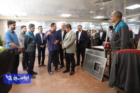 بازدید مدیرعامل فولادمبارکه از شرکت‌های فناور و دانش‌بنیان مستقر در شهرک علمی و تحقیقاتی اصفهان