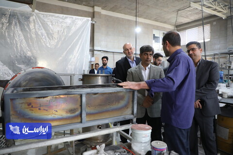 بازدید مدیرعامل فولادمبارکه از شرکت‌های فناور و دانش‌بنیان مستقر در شهرک علمی و تحقیقاتی اصفهان
