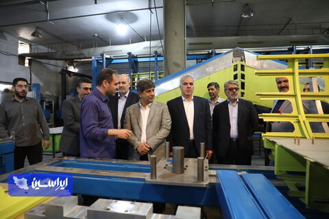 تقویت تعامل صنعت و فناوری؛ بازدید مدیران فولاد مبارکه از یک شرکت دانش‌بنیان