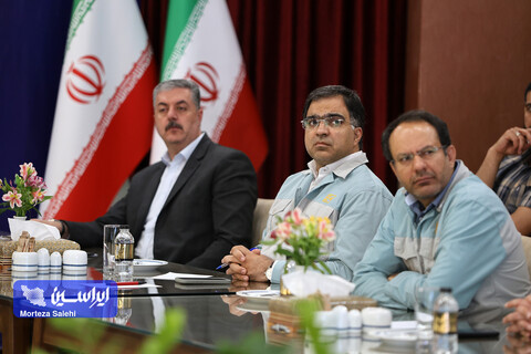 بازدید وزیر صمت از فولاد مبارکه/۱۴۰۵.۰۳/۱۹/