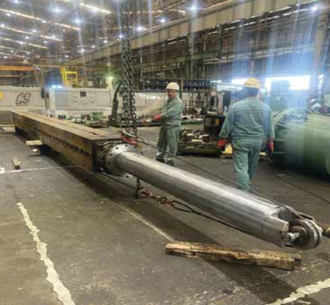 مهندسی بومی برای سیلندرهای استراتژیک فولادسازی