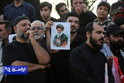 روز اول مراسم وداع با رهبر شهید در مصلی تهران