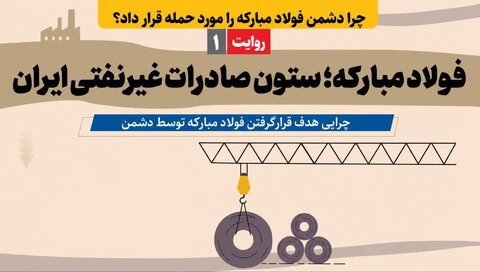 فولادمبارکه؛ ستون صادرات غیرنفتی ایران