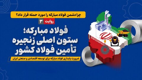 فولادمبارکه؛ ستون اصلی زنجیره تأمین فولاد کشور