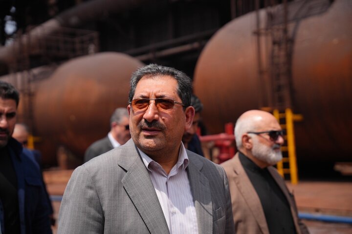 بازدید وزیر صمت، فولاد خوزستان