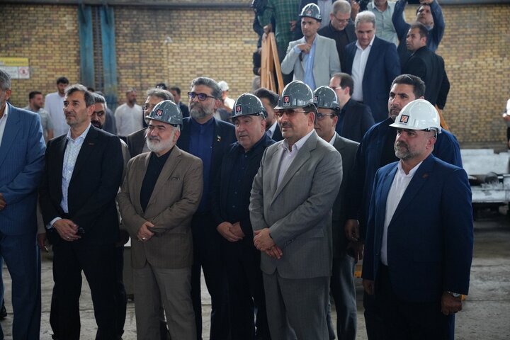 بازدید وزیر صمت، فولاد خوزستان