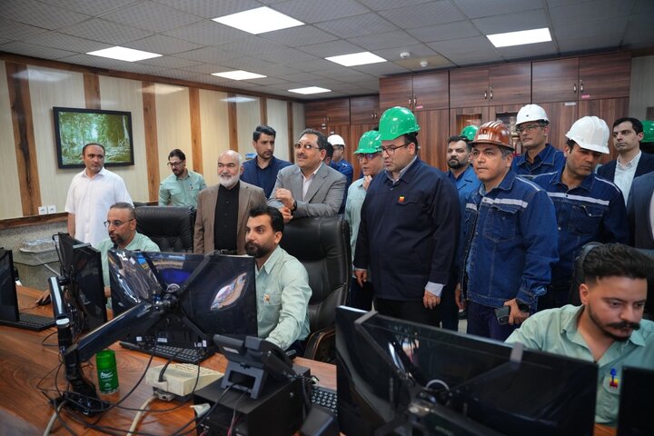 بازدید وزیر صمت، فولاد خوزستان