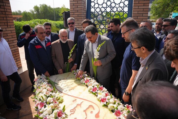 بازدید وزیر صمت، فولاد خوزستان