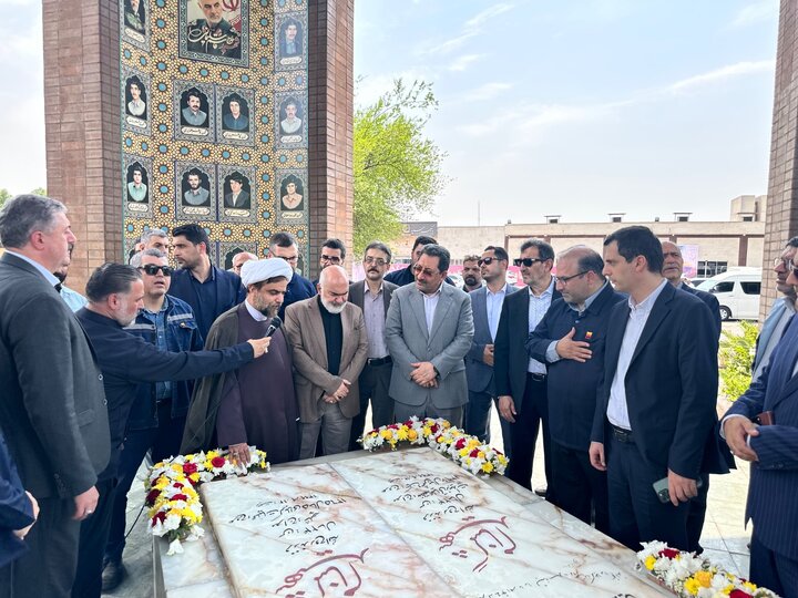 بازدید وزیر صمت، فولاد خوزستان