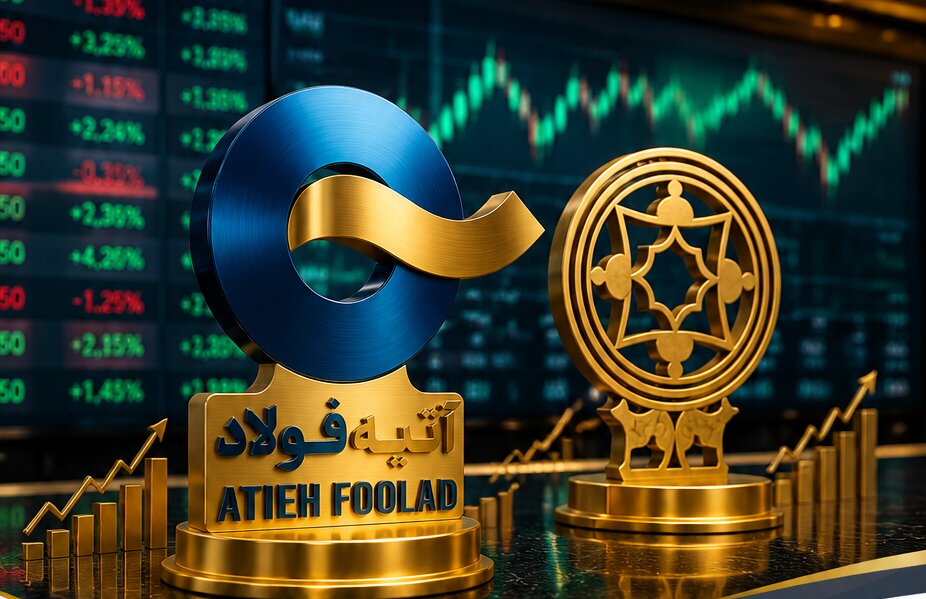 آتیه فولاد با نماد «نقش جهان» بورسی شد
