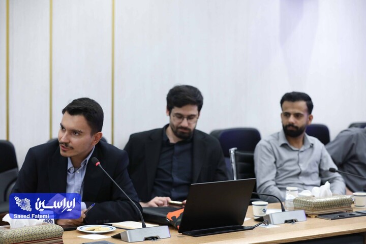بازدید مهندس صفارى نيا رئيس منطقه بين المللى نوآورى ایران از فولاد مبارکه با هیئت همراه/۱۴۰۵.۰۶.۲۲/عکاس سعید فاطمی