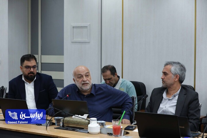 بازدید مهندس صفارى نيا رئيس منطقه بين المللى نوآورى ایران از فولاد مبارکه با هیئت همراه/۱۴۰۵.۰۶.۲۲/عکاس سعید فاطمی