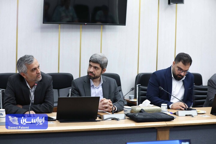 بازدید مهندس صفارى نيا رئيس منطقه بين المللى نوآورى ایران از فولاد مبارکه با هیئت همراه/۱۴۰۵.۰۶.۲۲/عکاس سعید فاطمی