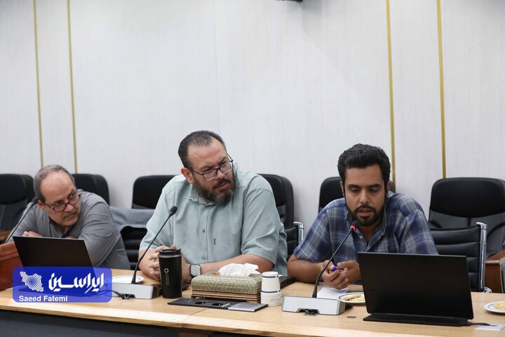 بازدید مهندس صفارى نيا رئيس منطقه بين المللى نوآورى ایران از فولاد مبارکه با هیئت همراه/۱۴۰۵.۰۶.۲۲/عکاس سعید فاطمی